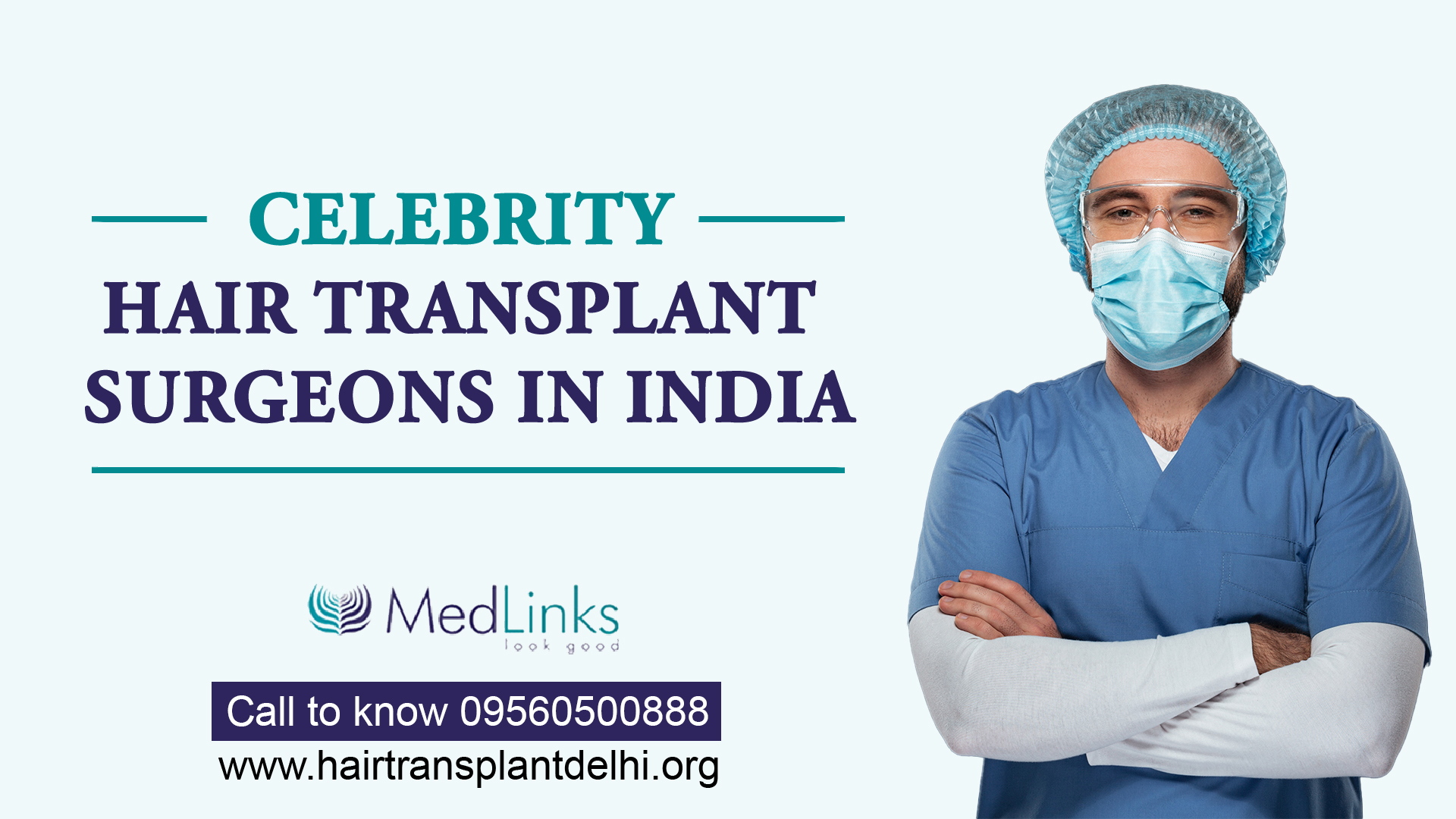 Celebrity Hair Transplant Surgeon In India, Delhi | Medlinks