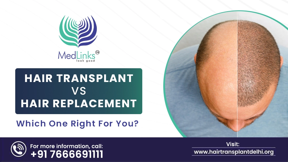 Hair Transplant vs Hair Replacement: Which One Is Right for You?