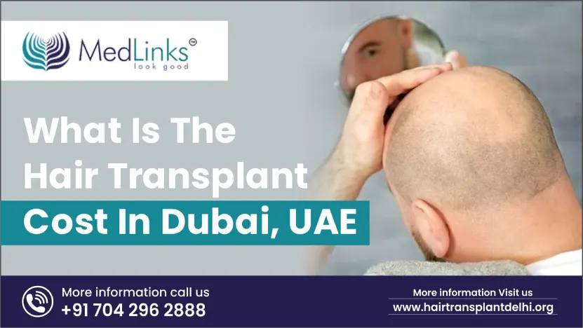 Hair Transplant Cost In Dubai | Medlinks