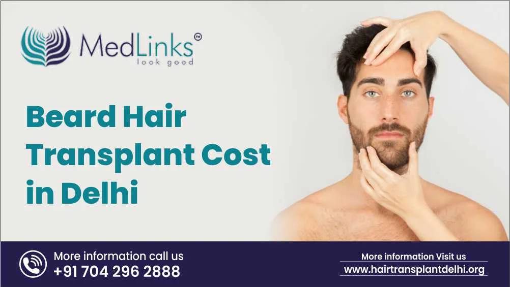 Beard Hair Transplant Cost in Delhi