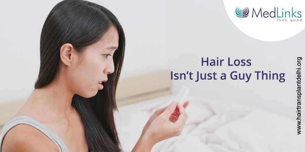 Hair loss in women